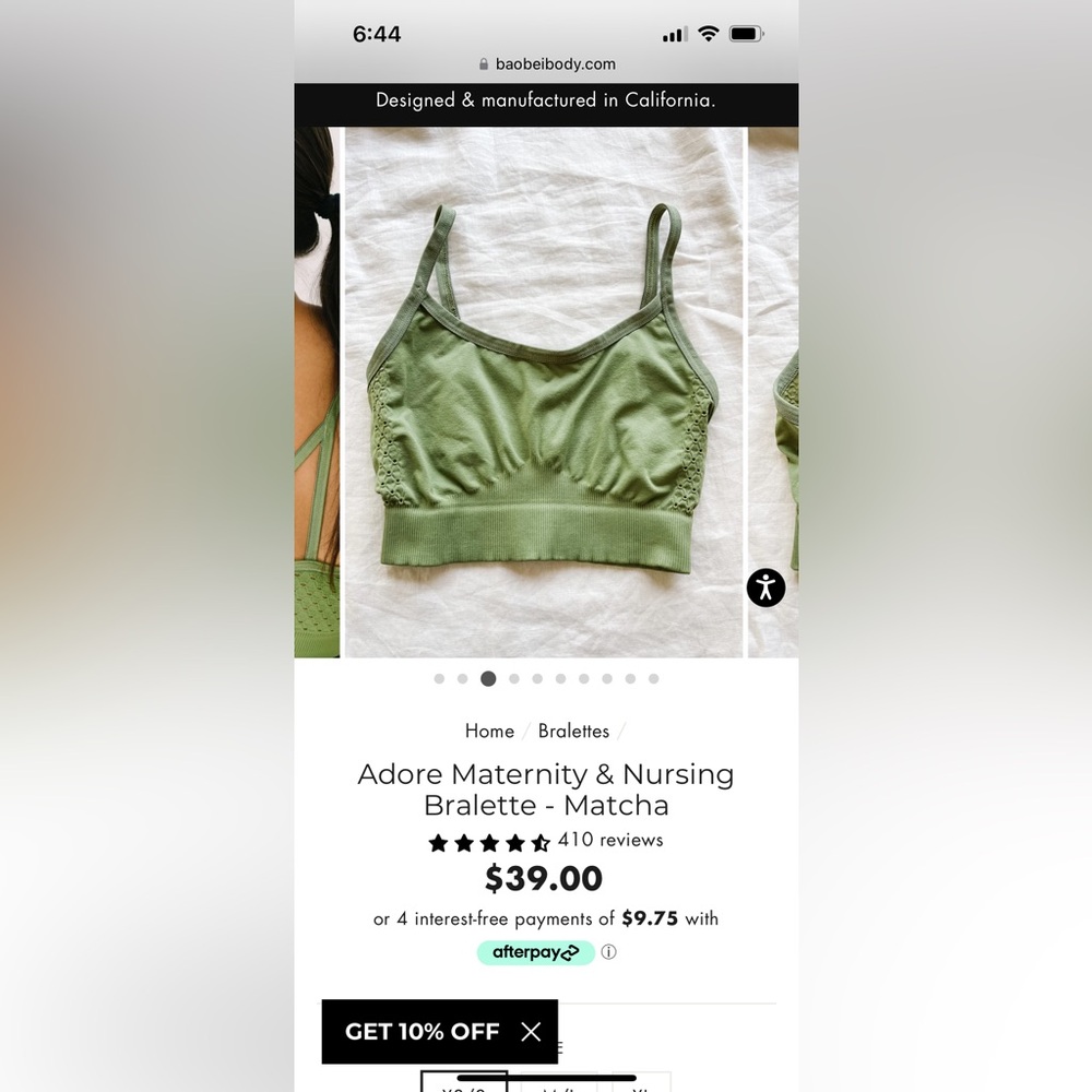 Bao Bei Matcha Adore Me Bralette